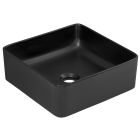 Zestaw Comad Talia Casella umywalka nablatowa Slim z szafką podumywalkową 60 cm, szafkami wiszącymi bocznymi, lustro i miska WC wisząca z deską dąb-czarny SET-TC B BLACK 60CM UN SLIM BL HC