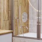 Conjunto grifo de bañera y ducha Oltens Katla 34600100, ducha con efecto lluvia Oltens Vann 37007100, 39403100, 39100100, 37107100, 39304100, 37200100