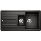 Conjunto fregadero de granito Blanco Legra 6 S 526086, grifo de cocina Blanco Mida 517742