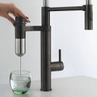 Conjunto grifo de cocina Franke Vital Semi-Pro 120.0621.313, fregadero de granito Franke Maris 125.0686.723
