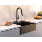 Conjunto fregadero GraniteQ Quadron Bill HCQB6054U8_PVDC1, taza térmica Quadron M0051