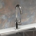 Conjunto fregadero de granito Grohe K700 31654AP0, grifo de cocina Oltens Skafta 35206100