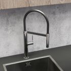 Conjunto fregadero de acero Oltens Stalvask 71101300, grifo de cocina Oltens Borga 35207100