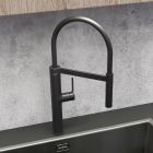 Conjunto grifo de cocina Oltens Borga 35207300, fregadero de granito Oltens Gravan 72000300