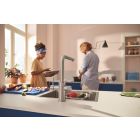 Conjunto grifo para filtro de agua Grohe Blue 30601DC0, filtro para fregadero Grohe Blue 40875000