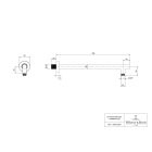 Conjunto grifo de bañera y ducha Villeroy & Boch Universal Taps & Fittings TVD00065300064, ducha con efecto lluvia Villeroy & Boch Universal Showers TVC00000100064, TVD00065100000, TVS10900600064, TVC00045800064, TVC00045351064, TVC00045600064, TVC0000350