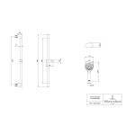 Conjunto grifo para ducha Villeroy & Boch Universal Taps & Fittings TVS00001700061, conjunto de ducha Villeroy & Boch Verve Showers TVS10900700061