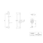 Conjunto grifo para ducha Villeroy & Boch Universal Taps & Fittings TVS00001700061, conjunto de ducha Villeroy & Boch Universal Showers TVS10900400061