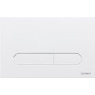 Conjunto taza de inodoro con asiento de cierre suave Duravit ME by Starck 45300900A1, marco empotrado Duravit DuraSystem WD1029000000, WD5009011000