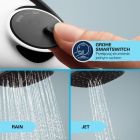 Conjunto grifo de bañera y ducha Grohe Start Flow 29117000, ducha con efecto lluvia Grohe Vitalio Comfort 26695000, 27851000, 26962001, 2639710E, 28741002