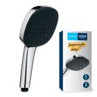 Conjunto grifo de bañera y ducha Grohe Start Flow 29117000, ducha con efecto lluvia Grohe Vitalio Comfort 26695000, 27851000, 26962001, 2639710E, 28741002