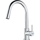 Conjunto fregadero de granito Franke Maris 125.0697.758, grifo de cocina Franke Lina 115.0693.229