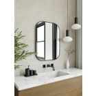 Conjunto espejo Dubiel Vitrum Luis 5905241012827, lámpara de pared Rabalux Loric 75024