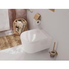 Conjunto taza de inodoro Hansgrohe EluPura S 62024450, tapa de inodoro Hansgrohe EluPura Original S 60148450