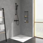 Conjunto grifo para ducha Villeroy & Boch Universal Taps & Fittings TVS000018000K5, conjunto de ducha Villeroy & Boch Verve Showers TVS109007000K5