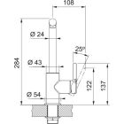 Conjunto fregadero de granito Franke Maris 125.0697.760, grifo de cocina Franke Lina 115.0693.230