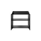 Conjunto armario Comad Nova Black NOVA BLACK D2 82-60-2D, lavabo Comad Sky 3 SKY 3 60CM DP (E-8099-3-60)