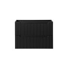 Conjunto armario Comad Nova Black NOVA BLACK D2 82-80-2S, encimera Comad Nova Oak NOVA OAK A 89-80