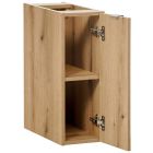 Zestaw 2 x Comad Nova Cashmere szafka 60x39x57 cm podumywalkowa wisząca kaszmir z blatem, umywalkami i szafką wąską SET-NOC B OAK 140CM D/S UN BEYOND 5 WH