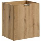 Conjunto lavabo Comad Dance White UM2050RBDANCE50DP, armario Comad Nova Oak NOVA OAK A 82-50-2D