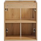 Conjunto lavabo Comad Dance White UM2050RBDANCE50DP, armario Comad Nova Oak NOVA OAK A 82-50-2D