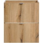Conjunto armario Comad Nova Oak NOVA OAK A 82-50-2S, lavabo Comad Gaja UN-GAJA35-SW 78570A(35), NOVA OAK A 89-50