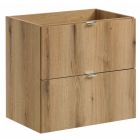 Conjunto armario Comad Nova Oak NOVA OAK A 82-60-2S, lavabo Comad Wiki UN-WIKI-SW, NOVA OAK A 89-60