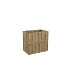 Conjunto armario Comad Nova Oak NOVA OAK A 82-60-2S, encimera Comad Nova Oak NOVA OAK A 89-60