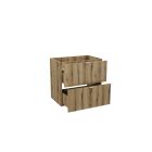 Conjunto armario Comad Nova Oak NOVA OAK A 82-60-2S, encimera Comad Nova Oak NOVA OAK A 89-60