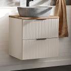 Conjunto armario Comad Adel Cashmere ADEL CASHMERE 82-60-2S, lavabo Comad Smile UM-6252SMILE40DP, BLAT UN. 89-60-B WOTAN