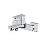 Conjunto grifo de bañera y ducha Oltens Hadsel 34006100, barra de ducha Oltens Alling 37300100, 37200100, 37111100