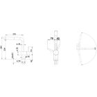 Conjunto grifo de cocina Blanco Linus-S-F 527523, dispensador de líquidos Blanco Lato 525789