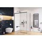 Conjunto puerta de ducha Excellent Rols KAEX.2612.1200.LP2/2.BL, mampara de ducha con puerta Excellent Rols KAEX.2606.900.LP.BL, KAEX.2612.1200.LP1/2.BL