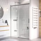 Conjunto puerta de ducha Excellent Rols KAEX.2612.1400.LP1/2.BL, puerta de ducha Excellent Rols KAEX.2612.1400.LP2/2.BL