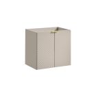 Conjunto armario Comad Viva Cashmere VIVA CASHMERE 82-60-2D, lavabo Comad Lola UN-LOLA-GW, NOVA OAK A 89-60