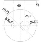 Conjunto grifo de bañera y ducha Kronenbach Lima 2.0 100.2103CRKB, sistema empotrado para grifo Kronenbach Universal 01800180 KB