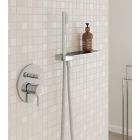 Conjunto grifo de bañera y ducha Kronenbach Lima 2.0 100.2103CRKB, sistema empotrado para grifo Kronenbach Universal 01800180 KB