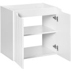 Conjunto armario Comad Nova White NOVA WHITE 82-60-2D, lavabo Comad Beyond BEYOND 5 WHITE ( E-6564 ), NOVA WHITE 89-60