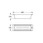 Conjunto fregadero de granito Grohe K400 31639AP0, grifo de cocina Grohe Start 304702430, 40853SD0, 40854SD0