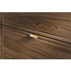 Conjunto armario Comad Talia Casella TALIA CASELLA 82-60-46-2S, lavabo Comad Sky SKY 1 BLACK MATT 60 DP ( E-8099-60 )