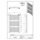 Conjunto radiador eléctrico Luxrad Kastor Elektro KAST9455809003ERG, varilla calefactora Luxrad GLX GLX400B