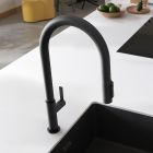 Conjunto grifo de cocina Franke Maris Slim Clear Water J Pull-Out 120.0730.911, filtro para fregadero Franke Clear Water 133.0284.025