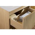 Conjunto armario Comad Nordic Cremona NORDIC CREMONA 82-60-46-2S, lavabo Comad Beyond BEYOND 2 OLIVER GREEN ( E-6565 ), CREMONA 89-60-46 M