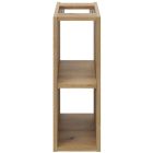 Conjunto armario Comad Line Reed Green LINE REED GREEN D 82-60-2S, armario Comad Nova Oak NOVA OAK 81-20-39, NOVA OAK A 89-80