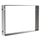 Conjunto armario Kronenbach Cube 2.0 KB100228MB, marco para instalación empotrada de espejo Colador para desagüe Kronenbach Cube 2.0 NU1000032NU