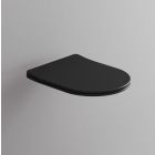 Conjunto taza de inodoro Kronenbach Tube KB100082MB, tapa de inodoro Kronenbach Tube KB100083MB