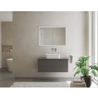 Conjunto armario Kronenbach Cube 2.0 KB100204CR, marco para instalación empotrada de espejo Colador para desagüe Kronenbach Cube 2.0 NU1000029NU