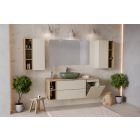 Conjunto armario Comad Dalia Cashmere DALIA CASHMERE 82-60-46-2S, encimera sobre armario Comad Nordic Cremona CREMONA 89-80-46 M, CREMONA UN 81-20-44