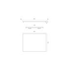 Conjunto armario Oltens Vernal 60002000, encimera sobre armario Oltens Tera 63028990