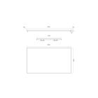 Conjunto armario Oltens Vernal 60001300, encimera sobre armario Oltens Tera 63025990